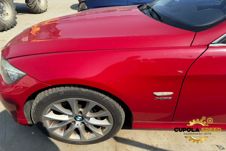 Aripa fata stanga culoare KARMESINROT (A61/3) BMW Seria 3 E91 [facelift] [2008 - 2013] 3.0 d 245Cp X-Drive N57D30A
