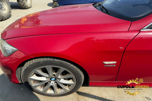 Aripa fata stanga culoare KARMESINROT (A61/3) BMW Seria 3 E90 [facelift] [2008 - 2013]