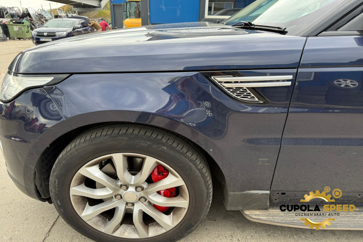 Aripa fata stanga culoare Loire Blue (942) Land Rover Range Rover Sport 2 [2013 - 2020]