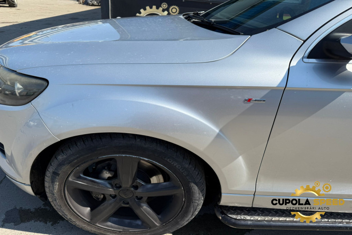 Aripa fata stanga culoare LY7W Audi Q7 4L [2005 - 2009]