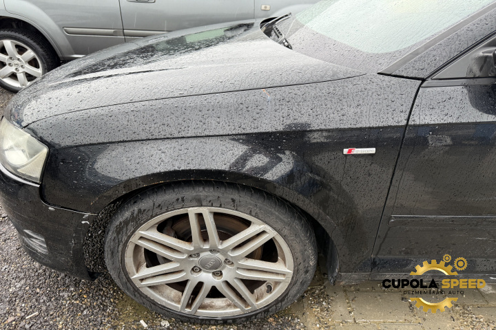 Aripa fata stanga Culoare LY9B Audi A3 8P/8PA [2th facelift] [2008 - 2013] 2.0TDI CBBB Quattro