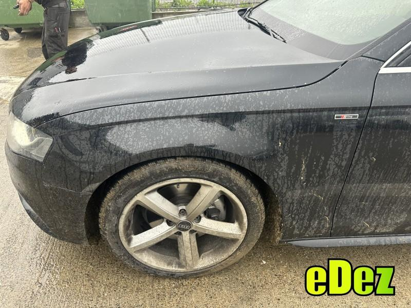 Aripa fata stanga culoare neagra - lz9y Audi A4 (2007-2011) [8K2, B8]
