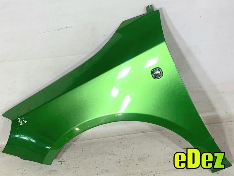 Aripa fata stanga culoare verde - lf6z Skoda Fabia 2 facelift (2010-2014)
