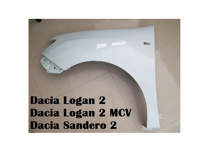 Aripa fata stanga Dacia Sandero 2 2013-2020 NOUA (VOPSITA ALB)