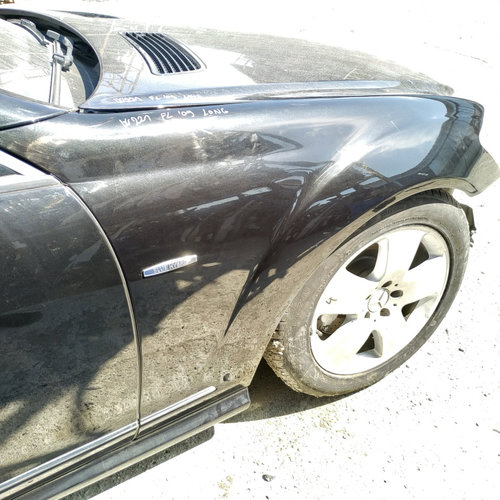 Aripa Mercedes-Benz S-Class (W221) 2005-2013 S 400 Hybrid (221.095, 221.195) M 272.974 Hybrid Negru ...