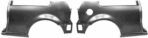 Aripa spate 3 usi dreapta VW GOLF PLUS 04/09