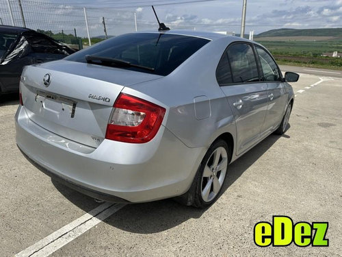 Aripa spate dreapta culoare argintiu - la7w Skoda Rapid (2012-2017)
