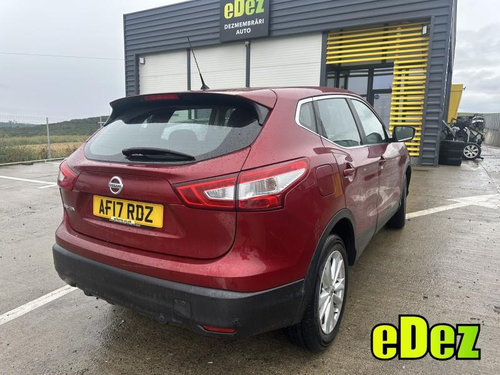 Aripa spate dreapta culoare roșu metalizat - naj Nissan Qashqai 2 (2013-2016) [J11]