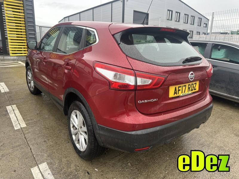 Aripa spate stanga culoare roșu metalizat - naj Nissan Qashqai 2 (2013-2016) [J11]