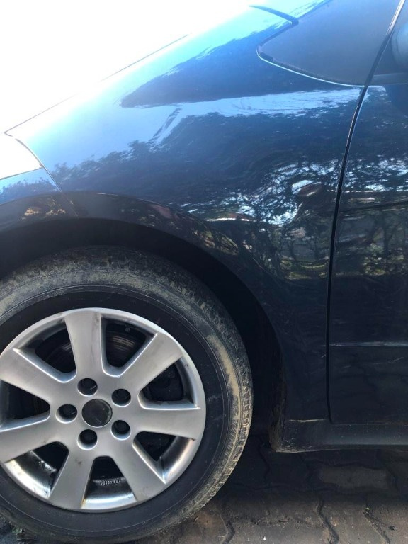 Aripa stanga fata ALBASTRA Mercedes A Class W169 2004-2008