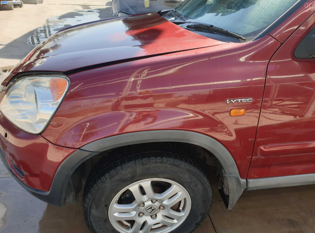 Aripa Stanga Fata cu Imperfectiuni Honda CR-V 2002 - 2006 Culoare R517P Redondo Red Pearl [K6967]