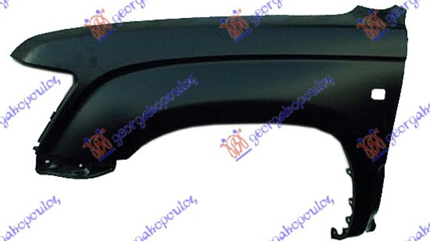 Aripa Stanga Fata Fata Fara Orificii Bandou Toyota HiLux 2001-2002-2003-2004-2005