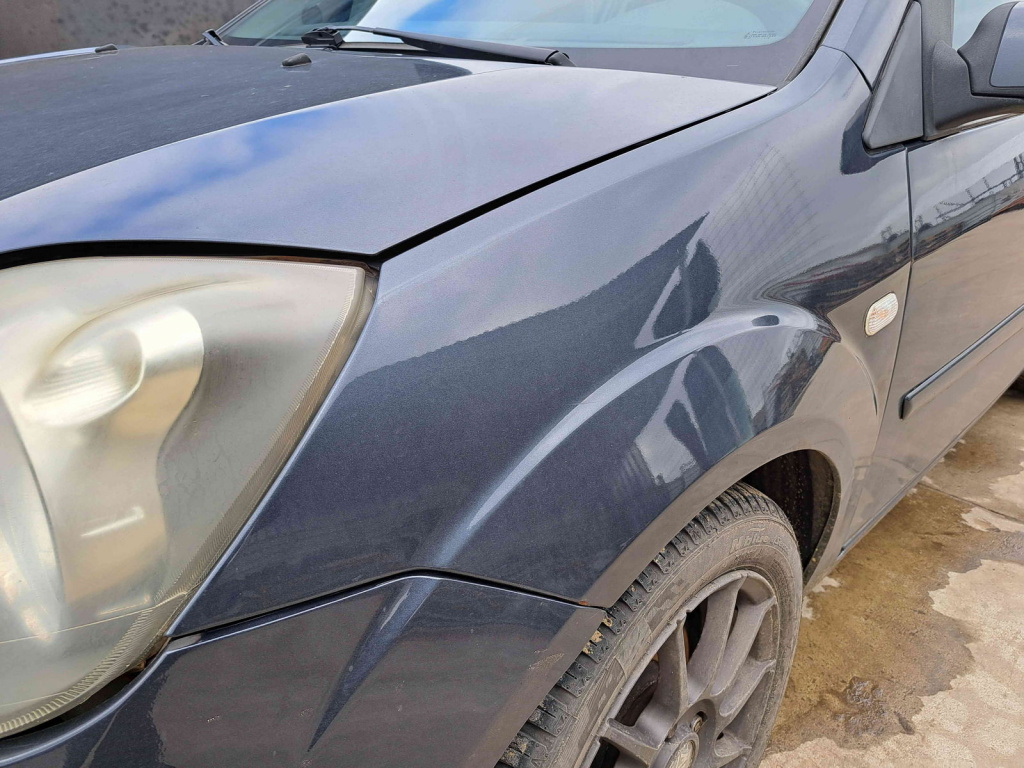 Aripa stanga fata Ford Fiesta 5 [Fabr 2001-2010] SEA GREY METALLIC