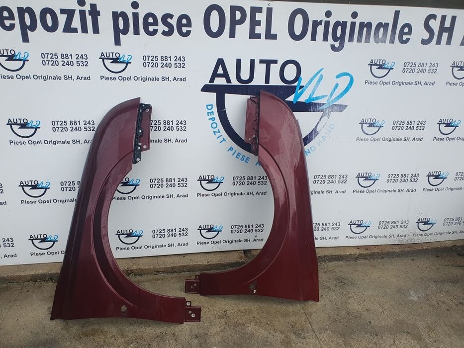 Aripa stanga fata Opel Vectra C rosu-bordo hatchback 2002-2005