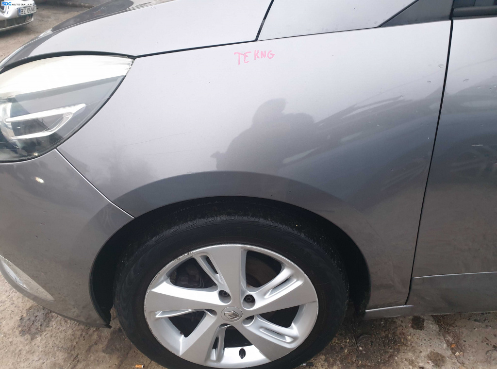 Aripa Stanga Fata Renault Scenic 3 Facelift 2009 - 2016 Culoare TEKNG [K0490]