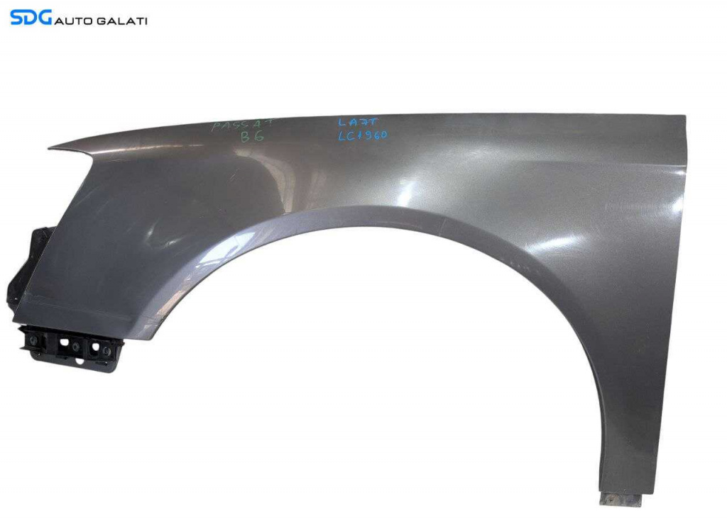 Aripa Stanga Fata Volkswagen Passat B6 2005 - 2010 (Prezinta Ondulatii in zona Farului) [LC1961]