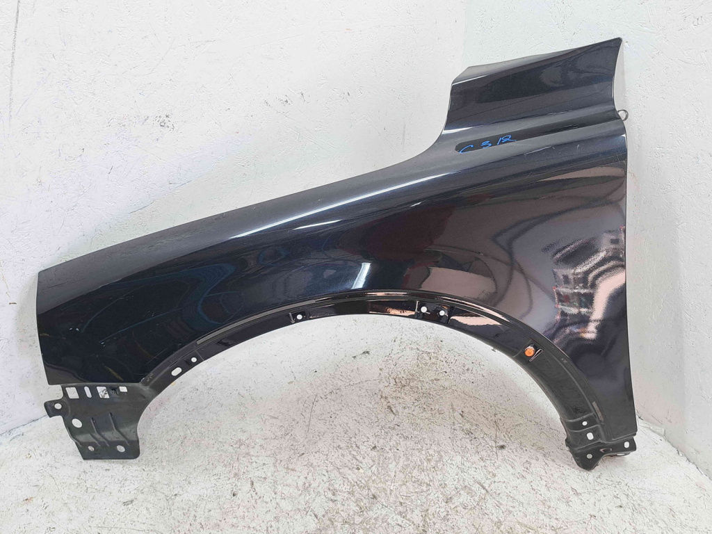 Aripa stanga fata Volvo XC90 [Fabr 2002-2014] Black Sapphire Metal