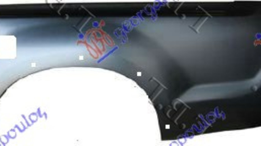 Aripa Stanga Spate 4 Usi Cu Orificiu Rezervor Toyota HiLux 2012-2013-2014-2015