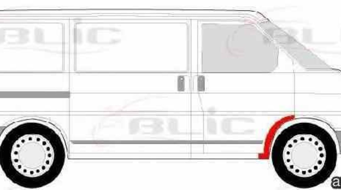 Aripa VW TRANSPORTER IV bus 70XB 70XC 7DB 7DW BLIC 6504-03-9558332P