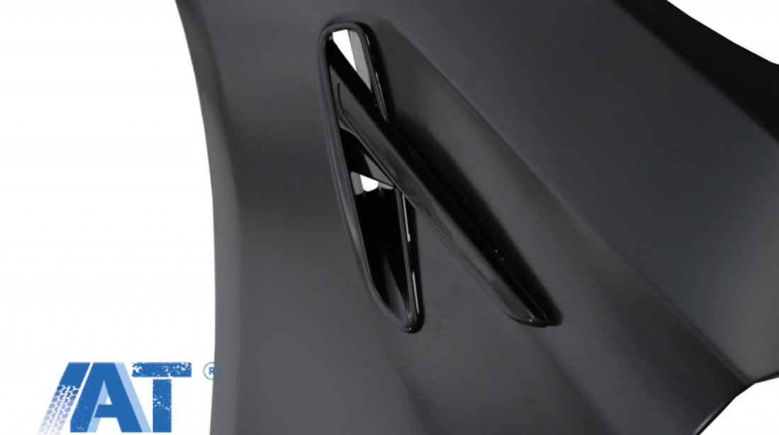 Aripi Laterale compatibil cu BMW 5 Series G30 G31 (2017-) Negru M5 Design