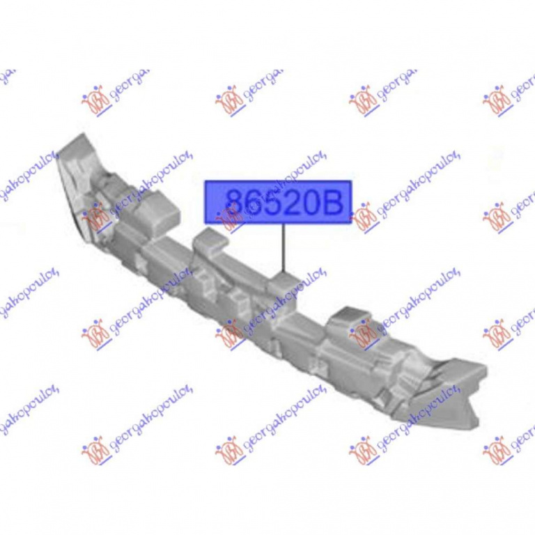 Armatura Bara Fata - Hyundai I10 1999 , 86570-K7000