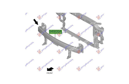 Armatura bara fata Hyundai Kona 2020-2023 NOUA 64900-J9500