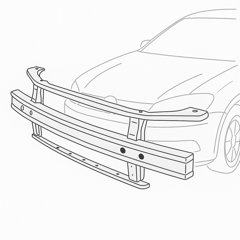 Armatura bara fata PEUGEOT 508 [Fabr 201