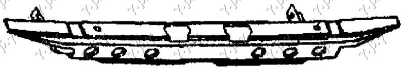 Armatura Bara Spate - Nissan Sunny (B11) 1983 , 82024-03a00