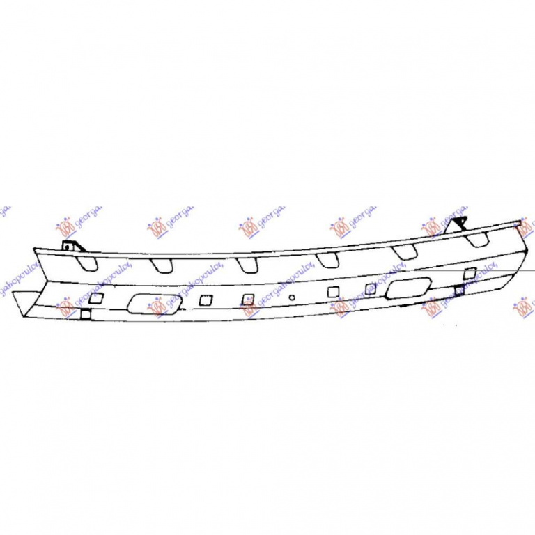 Armatura Bara Spate - Toyota Corolla (E 18) Sdn 2016 , 52171-02080