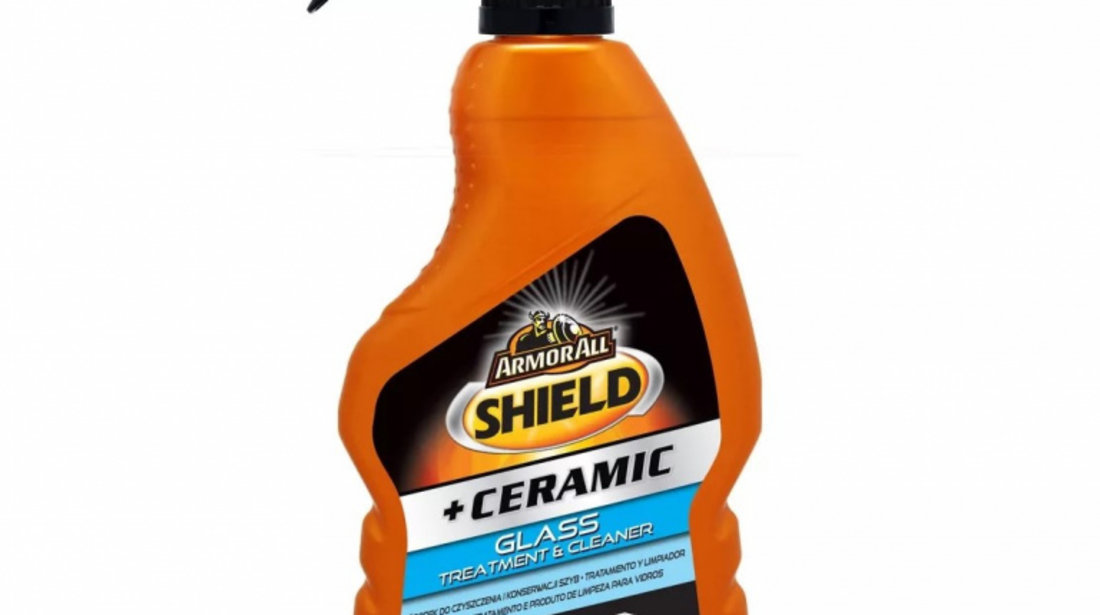 ArmorAll Shield™ +Ceramic Glass Treatment &amp; Cleaner Solutie Curatat Geamuri Ceramica 500ML AMT31-063