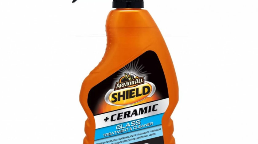 ArmorAll Shield™ +Ceramic Glass Treatment &amp; Cleaner Solutie Curatat Geamuri Ceramica 500ML AMT31-063