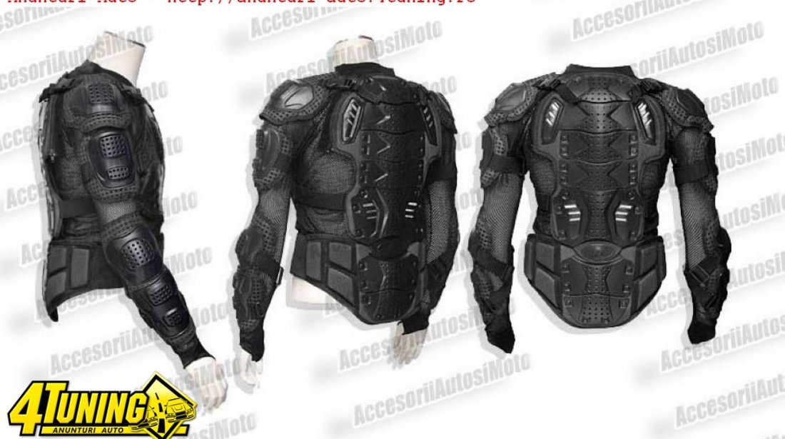 ARMURA MOTO HARD RAPTOR L Series Cross Enduro Atv Speed Geaca Moto 11 protectii si 12 reglaje S-XXXL