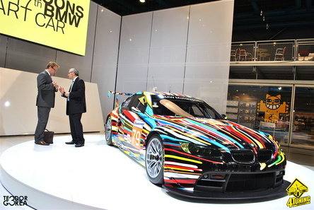 Arta intalneste motorsportul: BMW M3 GT2 Art Car