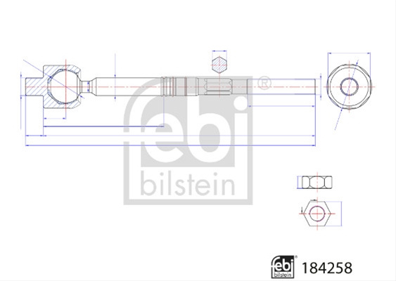 Articulatie Axiala Cap De Bara Febi Opel 184258