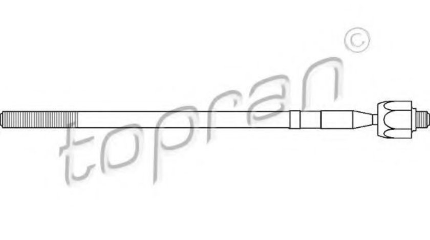 Articulatie axiala, cap de bara FORD TRANSIT bus (E) (1994 - 2000) TOPRAN 301 391 piesa NOUA