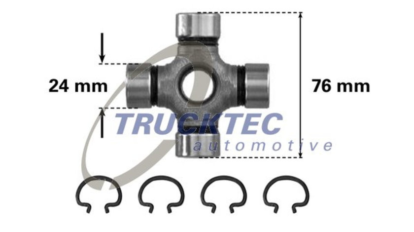 Articulatie, cardan (0234004 TRU) MERCEDES-BENZ