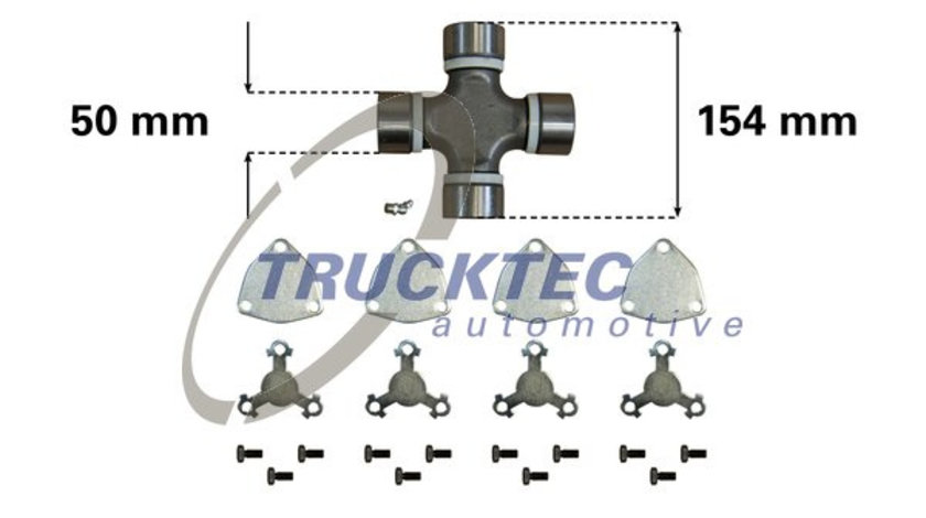 Articulatie, cardan (0334005 TRUCKTEC) VOLVO