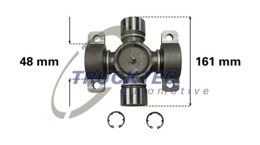 Articulatie, cardan (0440006 TRUCKTEC) SCANIA,VOLVO