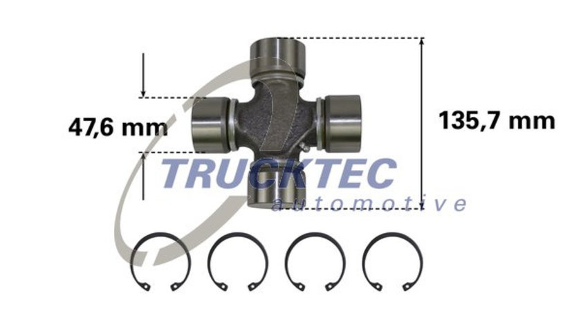 Articulatie, cardan (0534008 TRU) DAF,IVECO,MAN,RENAULT TRUCKS,VOLVO