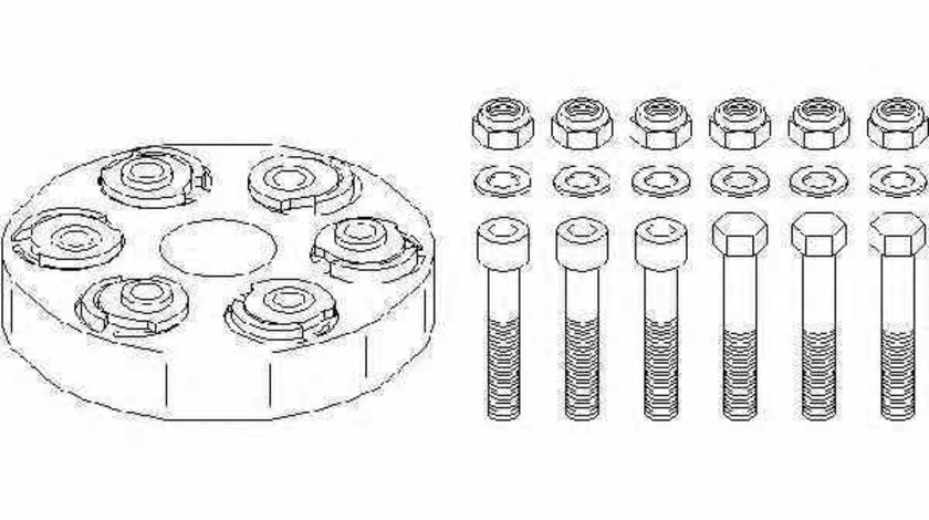 Articulatie cardan MERCEDES-BENZ E-CLASS W124 TOPRAN 400 238