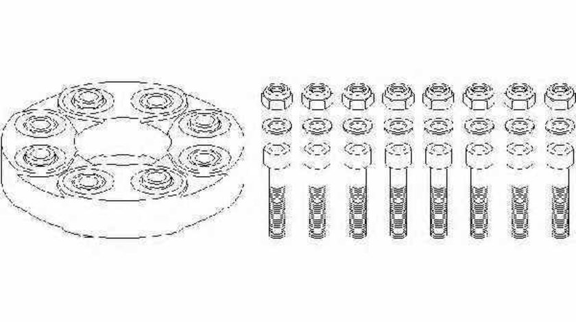 Articulatie cardan MERCEDES-BENZ S-CLASS W220 TOPRAN 400 614