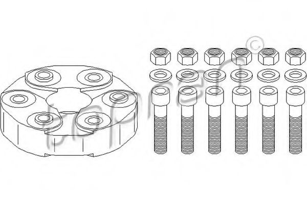 Articulatie, cardan MERCEDES CLK (C209) (2002 - 2009) TOPRAN 400 250 piesa NOUA