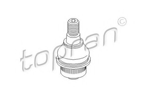 Articulatie sarcina/ghidare VW LT II caroserie (2DA, 2DD, 2DH) (1996 - 2006) TOPRAN 110 231 piesa NO...