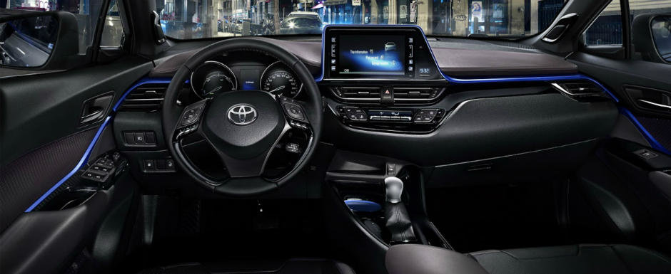 Asa arata interiorul celui mai mic SUV al celor de la Toyota