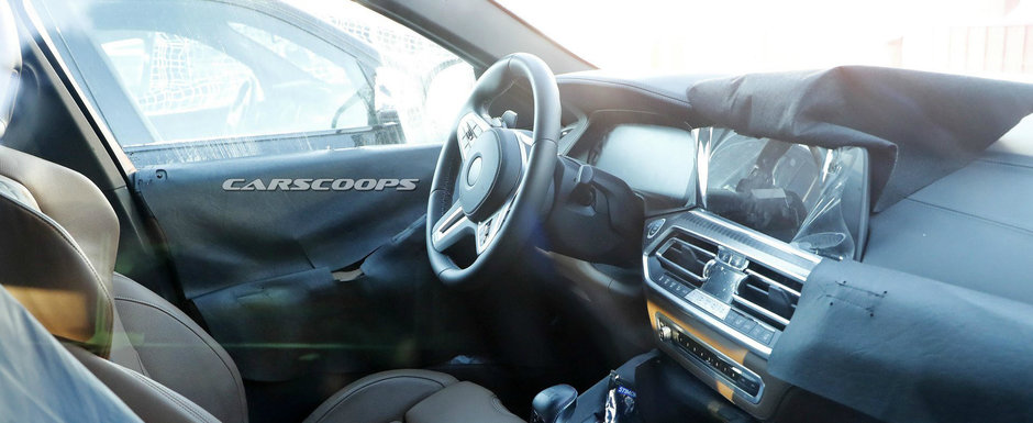 Asa arata interiorul noului X6 M inainte ca BMW sa vrea ca tu sa il vezi. FOTO SPION Asa arata interiorul noului X6 M inainte ca BMW sa vrea ca tu sa il vezi. FOTO SPION