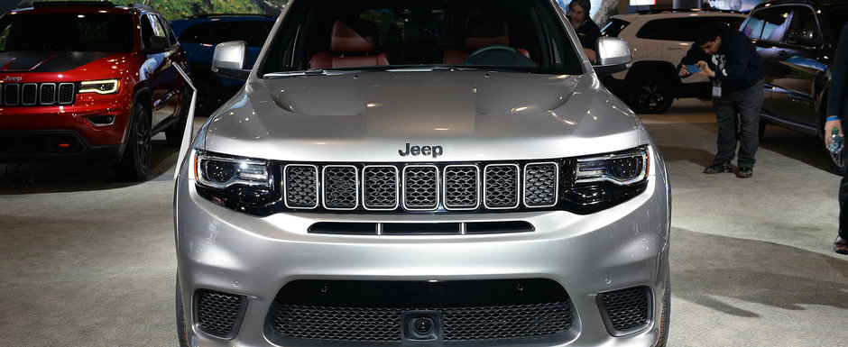 ASA arata pe viu noul Grand Cherokee Trackhawk, Jeep-ul cu 707 CP sub capota. GALERIE FOTO