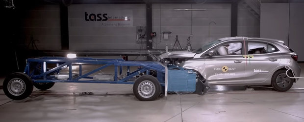Asa ceva nu s-a mai intamplat niciodata. Scaunul unei masini care se vinde si in Romania s-a rupt la testele Euro NCAP