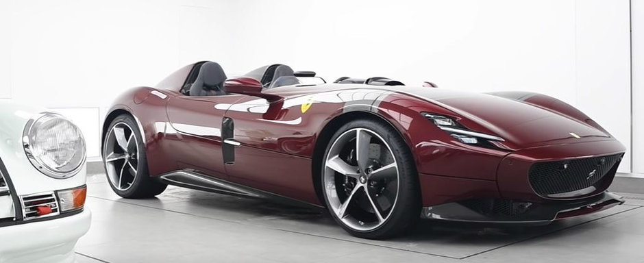 Asa protejezi una dintre cele mai rare masini din lume. Ferrari-ul fara plafon si parbriz costa peste 2 milioane de euro Asa protejezi una dintre cele mai rare masini din lume. Ferrari-ul fara plafon si parbriz costa peste 2 milioane de euro
