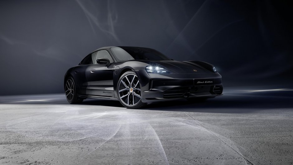 Aspect sportiv, elegant si echipamente de inalta calitate la un pret atractiv: noile modele Taycan si Cayenne Black Edition