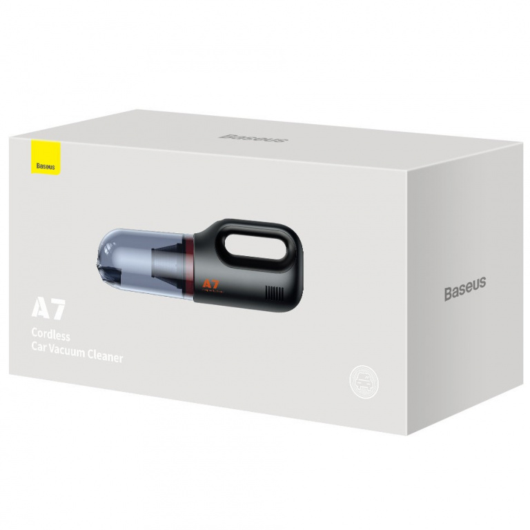 Aspirator Auto Mini Fără Fir Baseus A7 78W 6000Pa Gri VCAQ020013